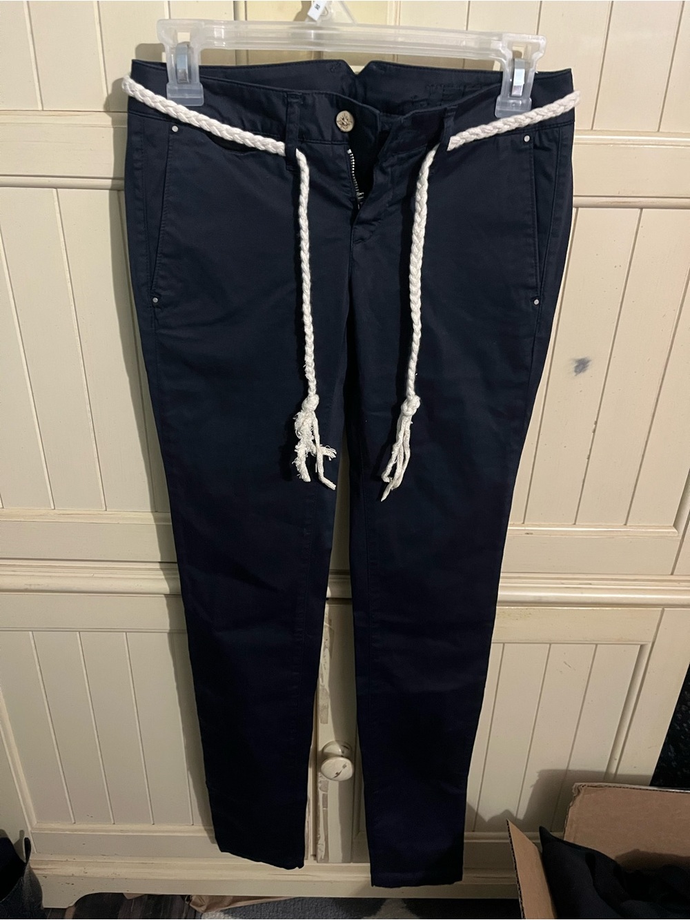 JFour Raso Stretch Diamond Blue Navy Pants